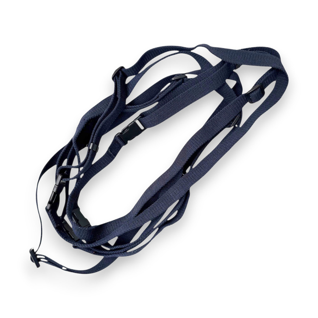 Adjustable textile strap/harness - British Army military surplus - Navy blue - In good condition