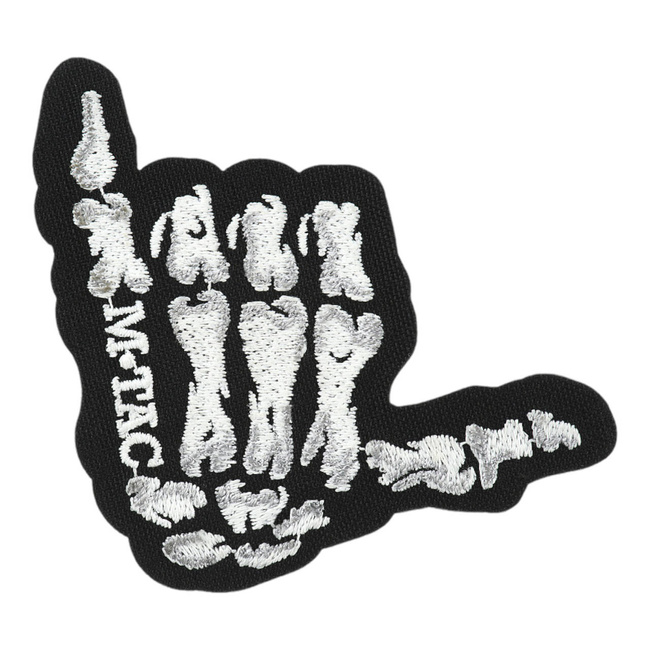 PATCH SHAKA (BRODAT) - NEGRU - M-TAC