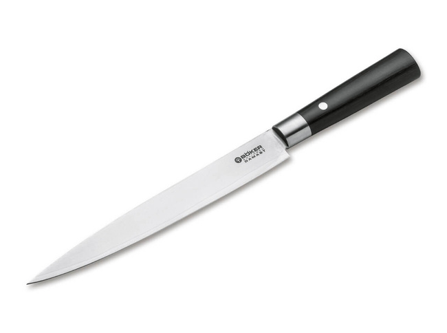 CUTIT DE BUCATARIE "DAMASCUS BLACK CARVING KNIFE" - BOKER