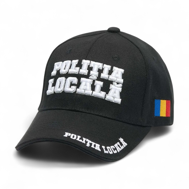 SAPCA - POLITIA LOCALA - BRODERIE 3D - CALITATE PREMIUM - NEAGRA