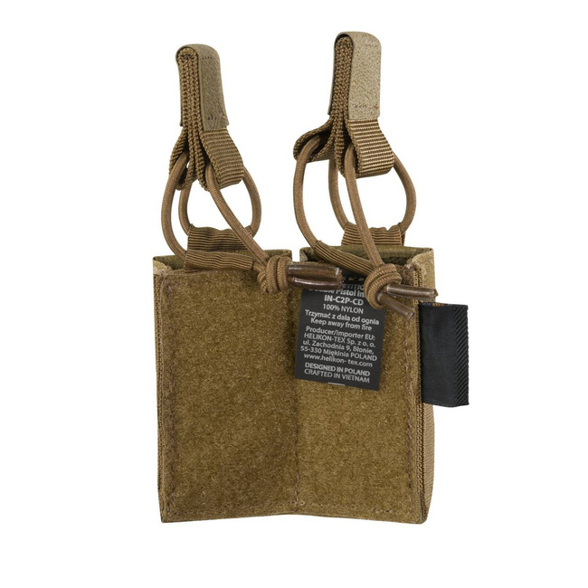 POUCH COMPETITION DOUBLE PISTOL INSERT - COYOTE - HELIKON