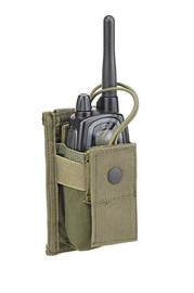 SMALL RADIO POUCH - DEFCON 5 - OD GREEN