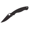 CUTIT DE BUZUNAR - MILITARY 2 G10 BLACK BLADE PLAINEDGE - SPYDERCO
