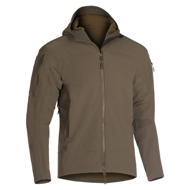 AUDAX SOFTSHELL HOODIE - RAL7013 - CLAWGEAR