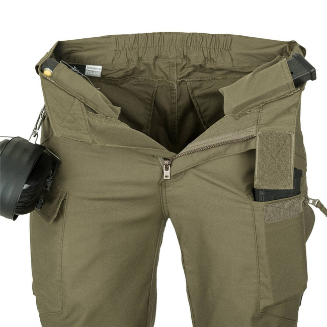 URBAN TACTICAL PANTS® - POLYCOTTON CANVAS - HELIKON® - OLIVE DRAB - XLONG