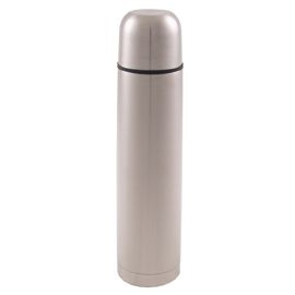 Vacuum Thermos Bottle, stainless steel, 1 l