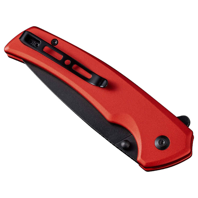 POCKET KNIFE - "SENCUT Serene Aluminum Red Black" - Böker