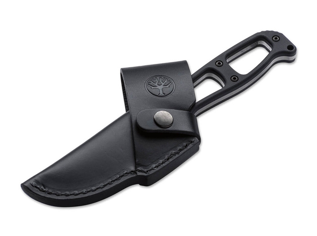 Leather Sheath G.E.K. EDC - Black