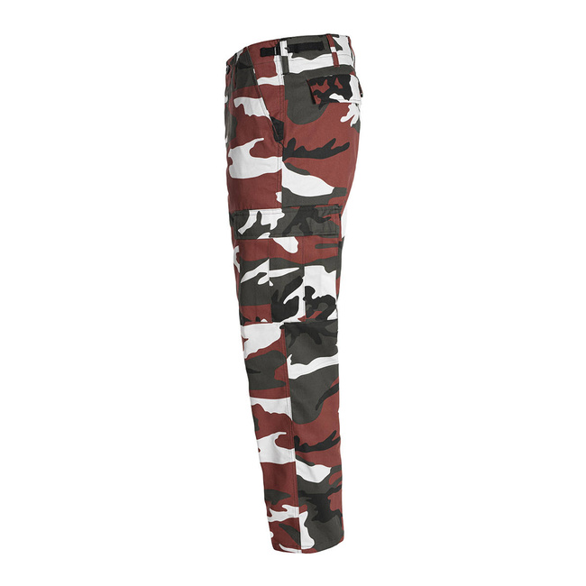 PANTALONI AMERICANI DE TEREN RANGER - STIL BDU - CAMO ROSU