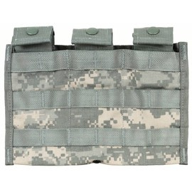 Pouch triplu cu sistem Molle pentru incarcatoare - M4 - AT-Digital- Surplus militar armata SUA - Uzat