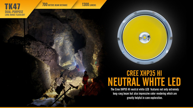 Lanterna Fenix ​​TK47, impermeabila