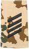 EMBLEMA - GERMAN ARMY TROPICAL CAMO/BLACK SHOULDER LOOPS ´STABSGEFREITER´