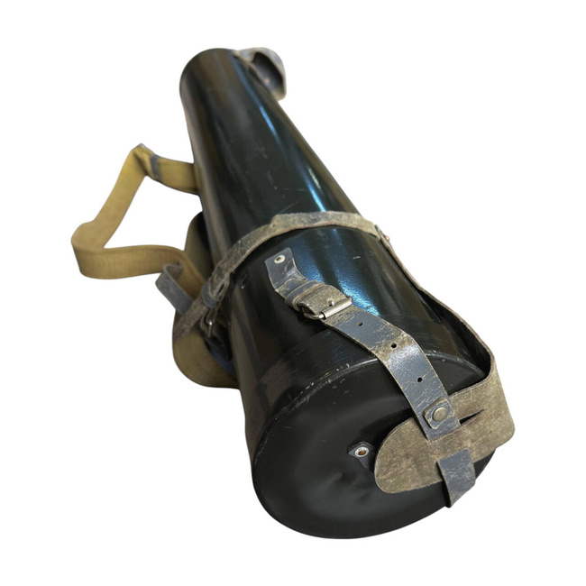 TELEMETRU STEREOSCOPIC CU CUTIE METALICA DE TRANSPORT, BARA DE MASURARE SI TREPIED - WWII - SURPLUS MILITAR AUTENTIC ROMANESC - DECO/IN STARE BUNA