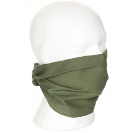 DESERT SCARF - 105 x 40 CM - OD GREEN - BRITISH MILITARY SURPLUS - LIKE NEW