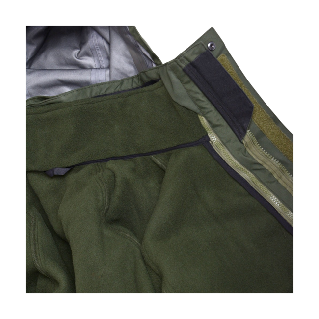 Jacheta impermeabila cu captuseala fleece detasabila - Verde - Uzata