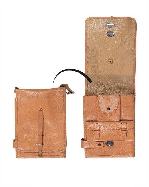 HUSA PENTRU HARTA - PIELE ECOLOGICA MARO - SURPLUS MILITAR ARMATA UNGARIEI - UZATA