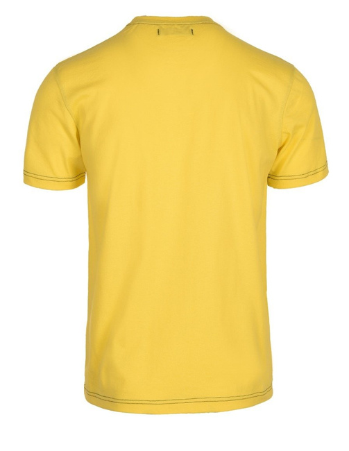 Tricou maneca scurta - Double Red - All Logo galben