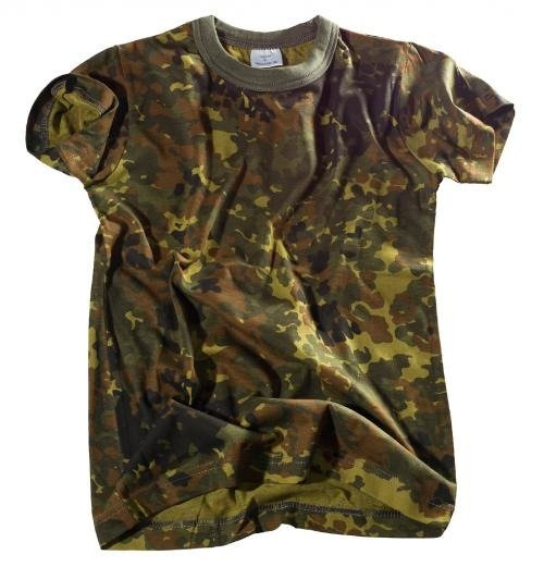 TRICOU DE COPII US FLECKTARN CAMO