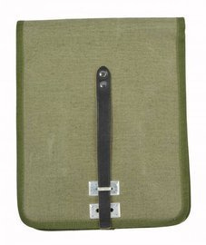 POLISH MAP CASE WITH STRAPS - GREEN - LIKE NEW