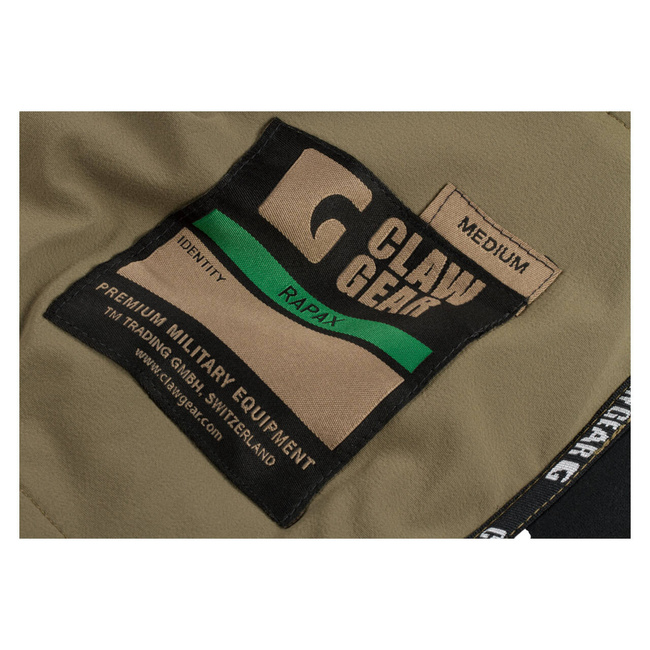 JACHETA SOFTSHELL RAPAX - SWAMP - CLAWGEAR