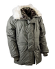 JACHETA PARKA N-3B ORIGINALA CU CAPTUSEALA DIN FLEECE - SURPLUS MILITAR ARMATA SUA - CA NOUA
