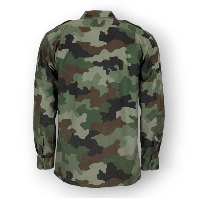 Field Shirt – Military Surplus Serbian Army RS (Republic of Srpska) – M93 Camouflage – Used