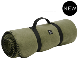 FLEECE BLANKET - OLIVE - BRANDIT
