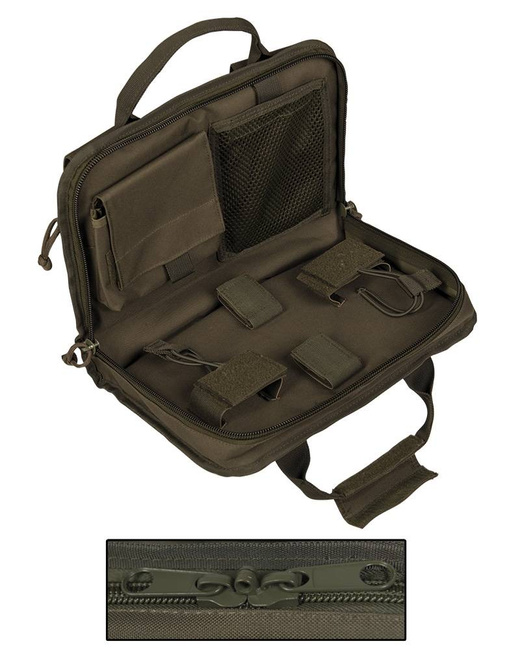 GEANTA TACTICĂ PENTRU PISTOL - Mil-Tec® - OD - 34 x 9 x 22 cm/SMALL