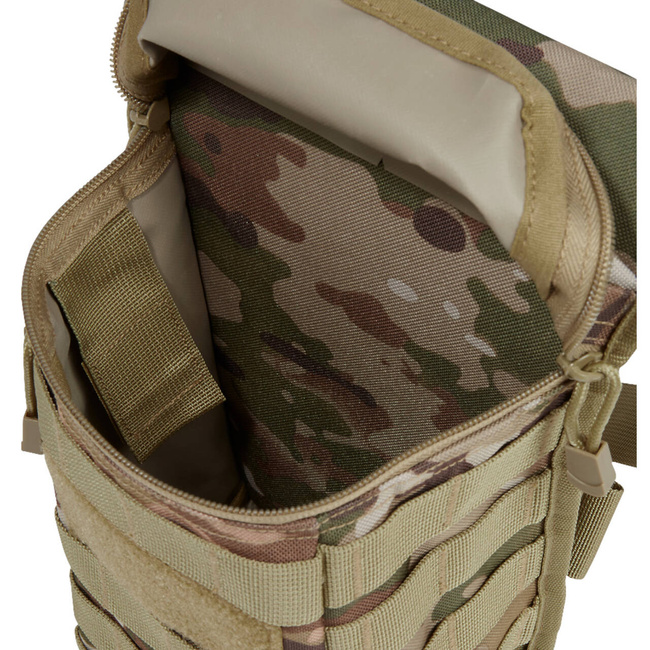 BORSETA TACTICA CU SISTEM MOLLE „SIDE KICK BAG” - TACTICAL CAMO - BRANDIT