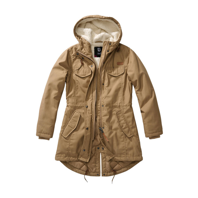 JACHETA PARKA PENTRU FEMEI - MARSH LAKE - CAMEL - BRANDIT