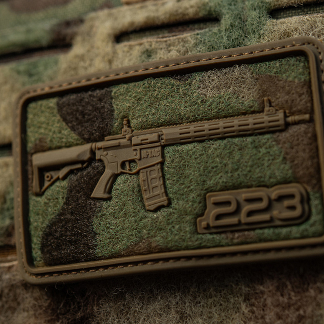 Patch AR-15 - 3D PVC - Multicam - M-TAC