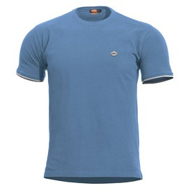 TRICOU - "LEVANTES CREWNECK STRIPES" - PENTAGON® - ALBASTRU AZUR