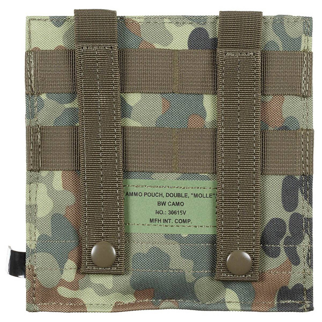 Port incarcator cu 2 compartimente, "MOLLE" - camuflaj flecktarn - MFH