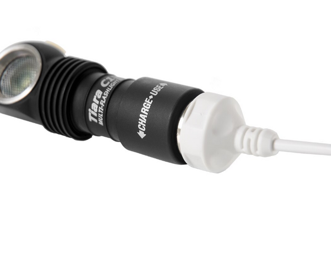 LANTERNA FRONTALA REÎNCĂRCABILĂ - TIARA C1 PRO MAGNET USB - ARMYTEK®