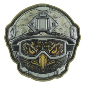 PATCH PVC EMOJI NR. 10 3D - OLIVE - M-TAC