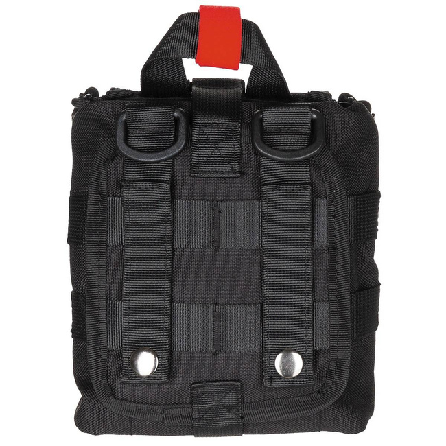 POUCH PENTRU TRUSA DE PRIM AJUTOR -  MOLLE - MFH - MIC - NEGRU