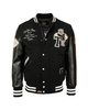 BASEBALL JACKET TOP GUN "LEAGUE" - BLACK - MIL-TEC