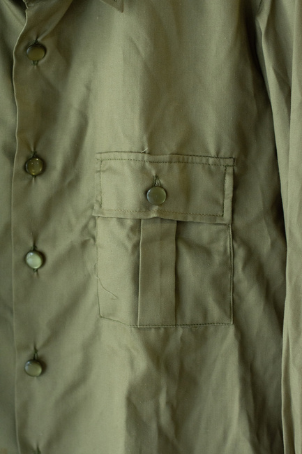 Officers shirt - Romanian military surplus - Olive - Like new