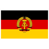 FLAG - 91 x 152 CM- GERMAN DEMOCRATIC REPUBLIC