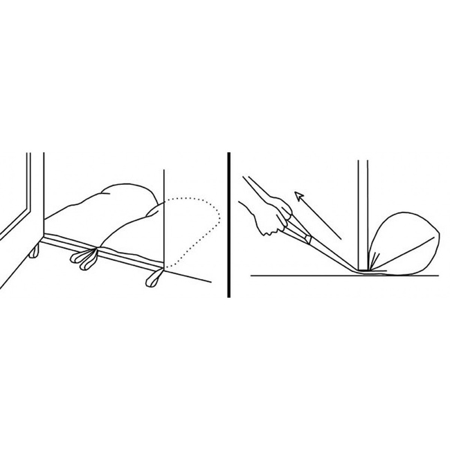 Dam-It-Up sac, 35 x 65 cm (LxW)