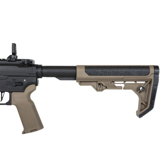 REPLICA PUSCA AIRSOFT SPECNA ARMS  SA-F04-RL - FLEX HAL - ETU - LIGHT OPS/ NEW RECEIVER HALF-TAN