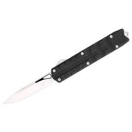 MEDIUM ENFORCER BLACK DROP NOT SERRATED POCKET KNIFE - BOKER