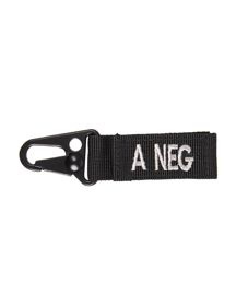 Breloc pentru chei TACT. - A neg - 5 PC./PACK -  negru