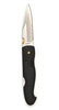 CUTIT BLACK ONE-HAND OPENER KNIFE ´WOLF´ 3 1/2´´ HALF SERRATED BLADE