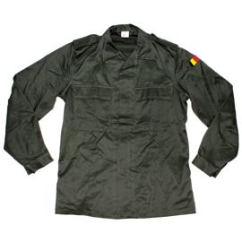 Belg. Field Shirt, OD green, like new