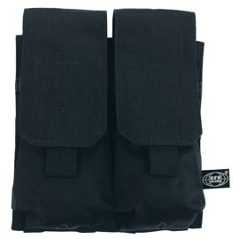 Port incarcator cu 2 compartimente - MOLLE - negru - MFH