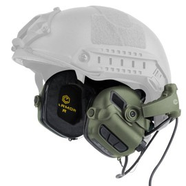 Active hearing protectors for M31X Mark 3 headphones - Foliage Green - M31X-FG-MARK3 - Earmor