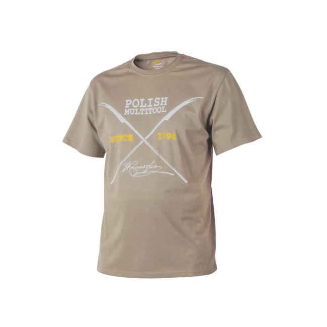 PRINTED T-SHIRT - "POLISH MULTITOOL" - Helikon Tex® - KHAKI