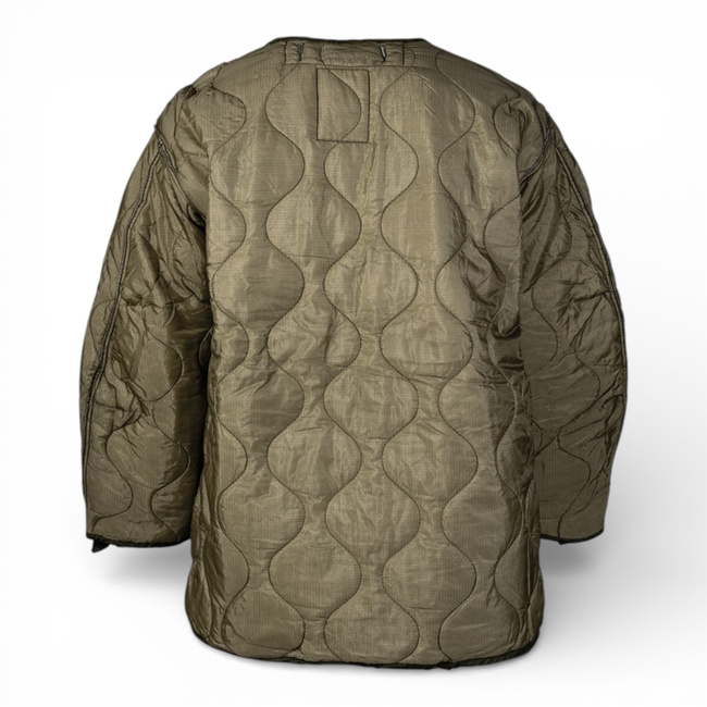 Captuseala din nailon pentru jacheta parka M65 - Surplus Militar Armata Americana SUA - Verde Olive - Ca Noua