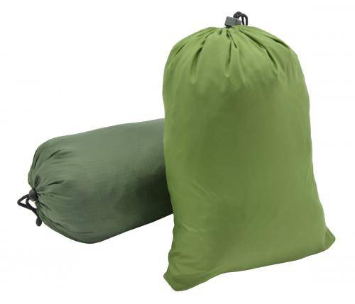 DUTCH ARMY SACK FOR PONCHO - GREEN - LIKE NEW